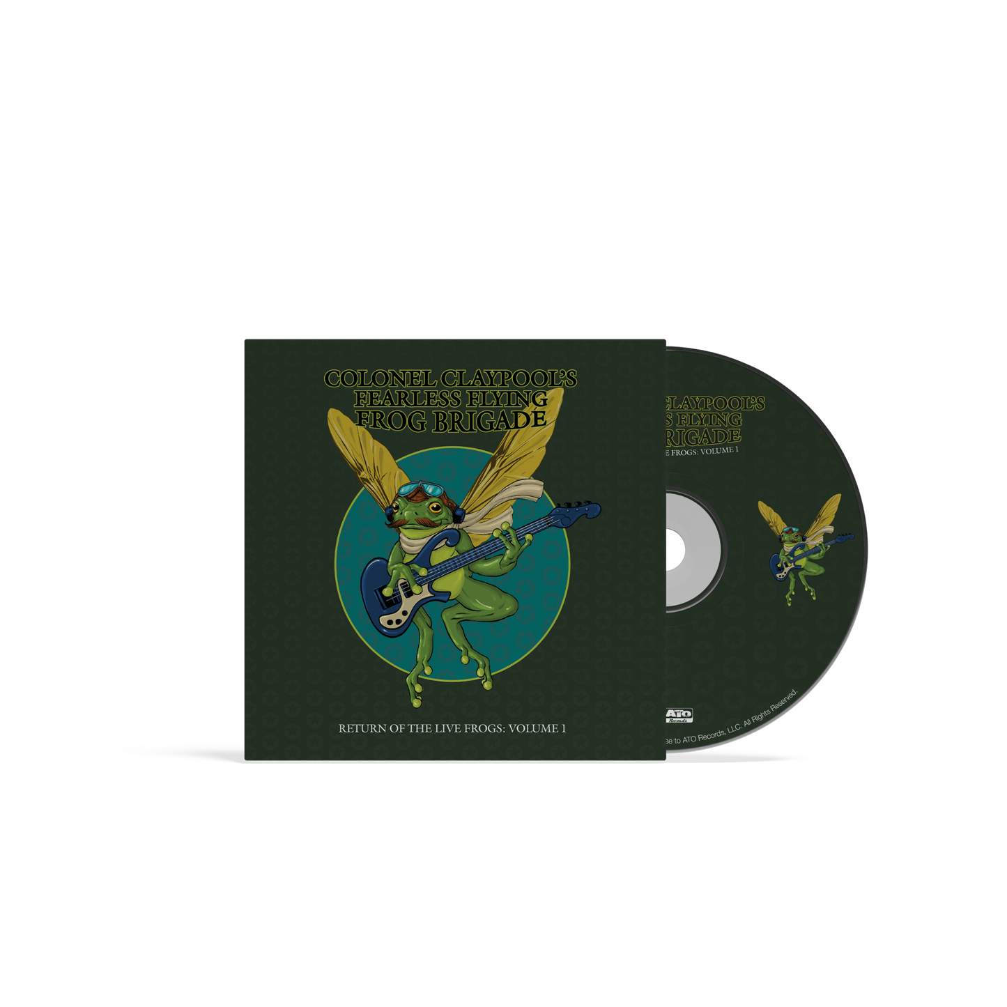 Colonel Claypool’s Fearless Flying Frog Brigade - Return of the Live Frogs: Volume 1 - CD
