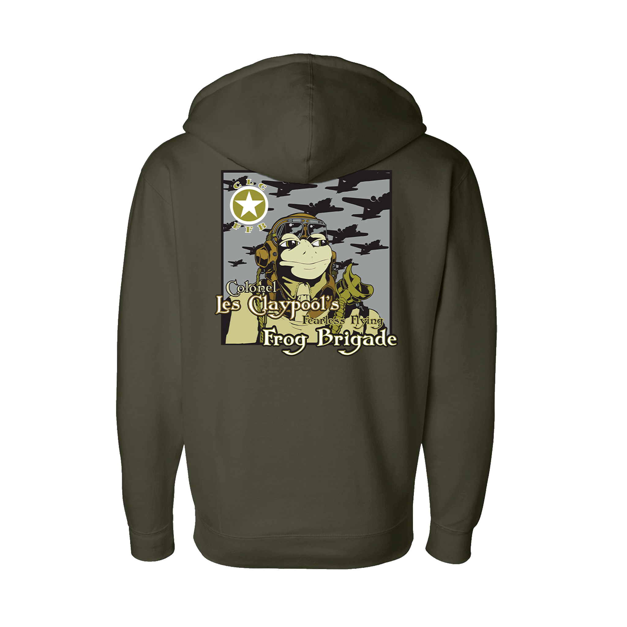 Les Claypool - Live Frogs Zip-Up Hoodie