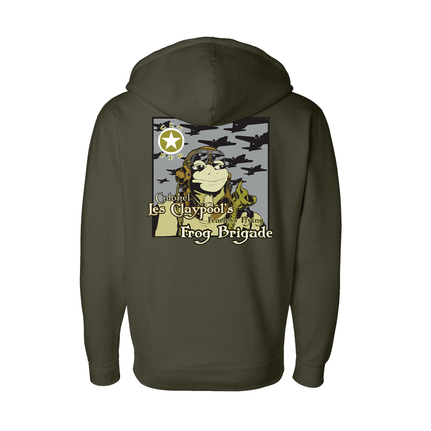 Les Claypool - Live Frogs Zip-Up Hoodie