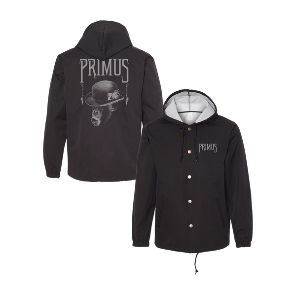 Primus - Monkey Hooded Windbreaker – Club Bastardo
