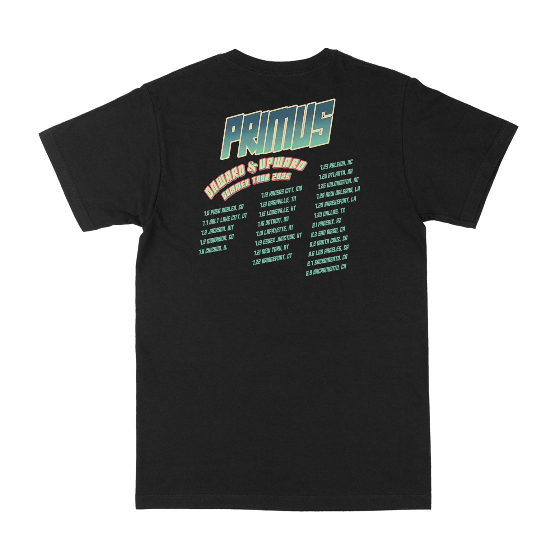 Onward Tour T-Shirt - Summer 2025