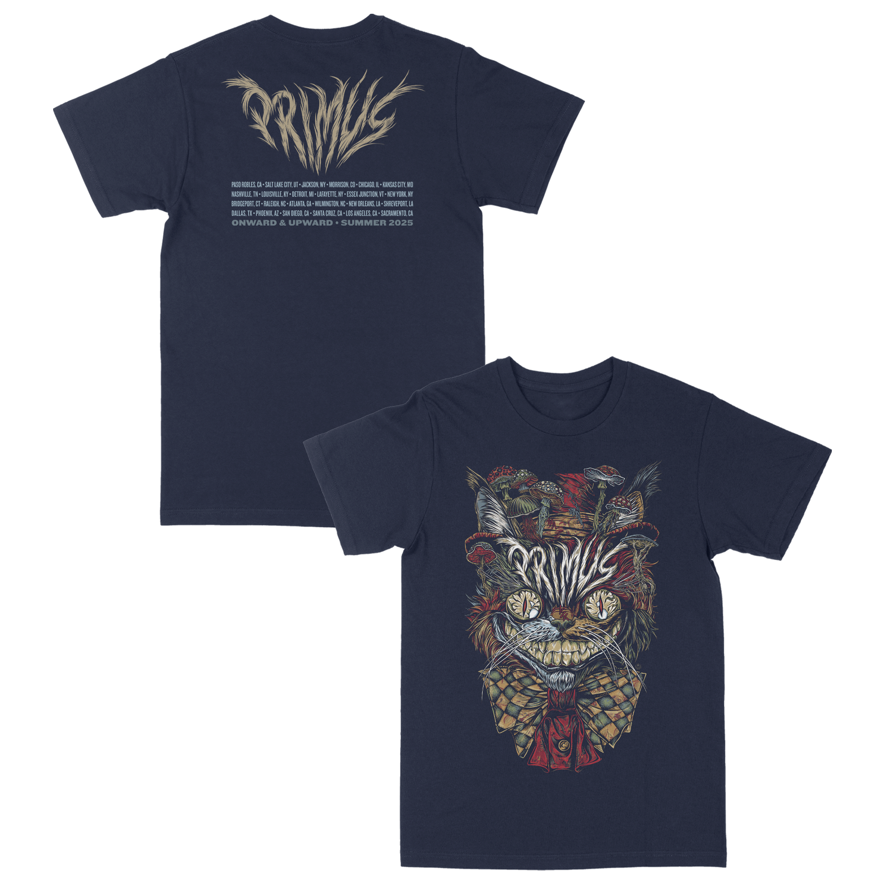 Cheshire Cat Tour T-Shirt - Summer 2025