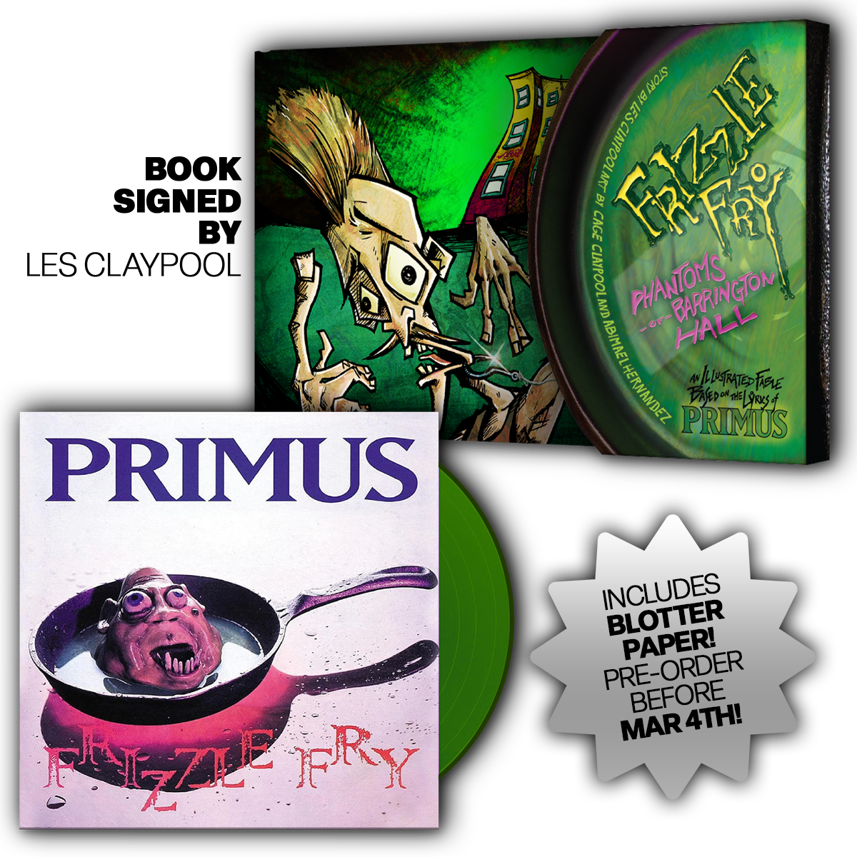 PRIMUS presents Frizzle Fry: The Phantoms of Barrington Hall +