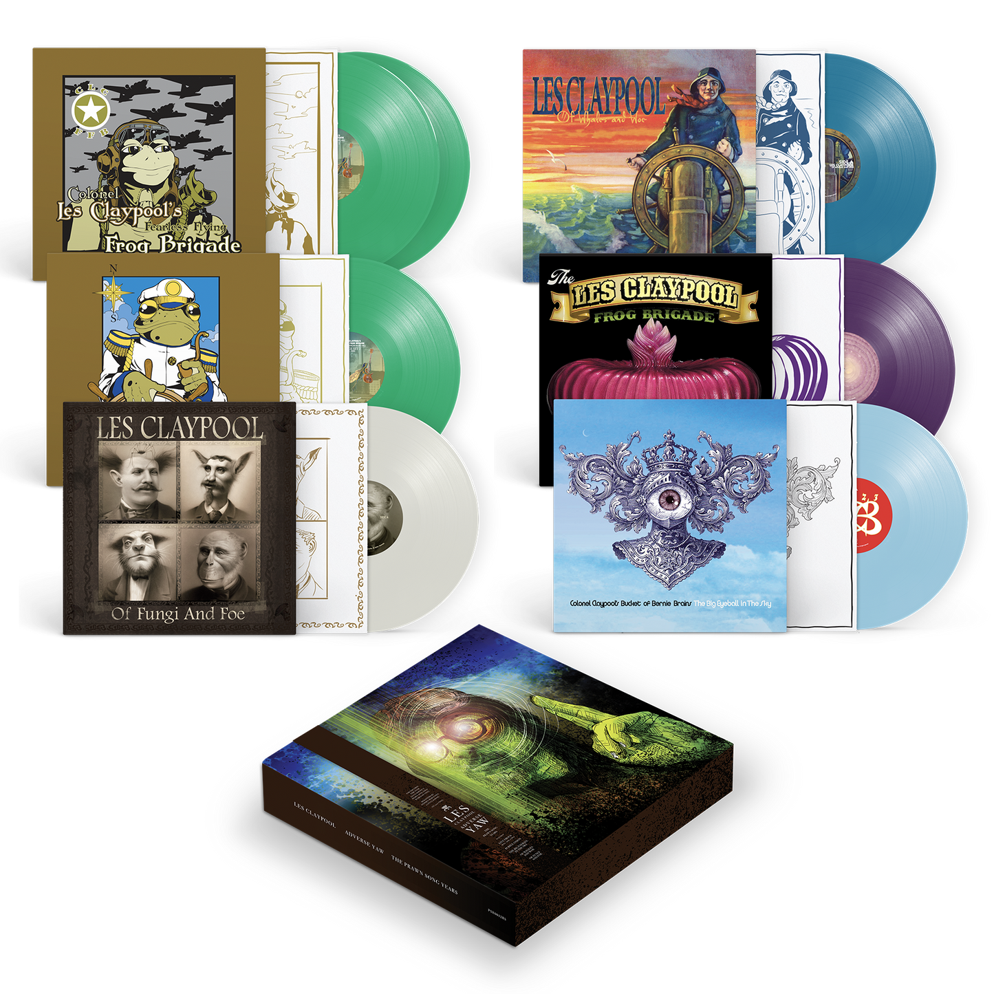 Les Claypool – Adverse Yaw: The Prawn Song Years Box Set