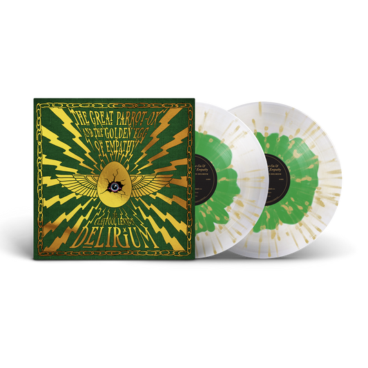 Claypool Lennon Delirium - The Great Parrot-Ox and the Golden Egg of Empathy - Exclusive Clear w/ Green and Gold Splatter 2xLP Vinyl