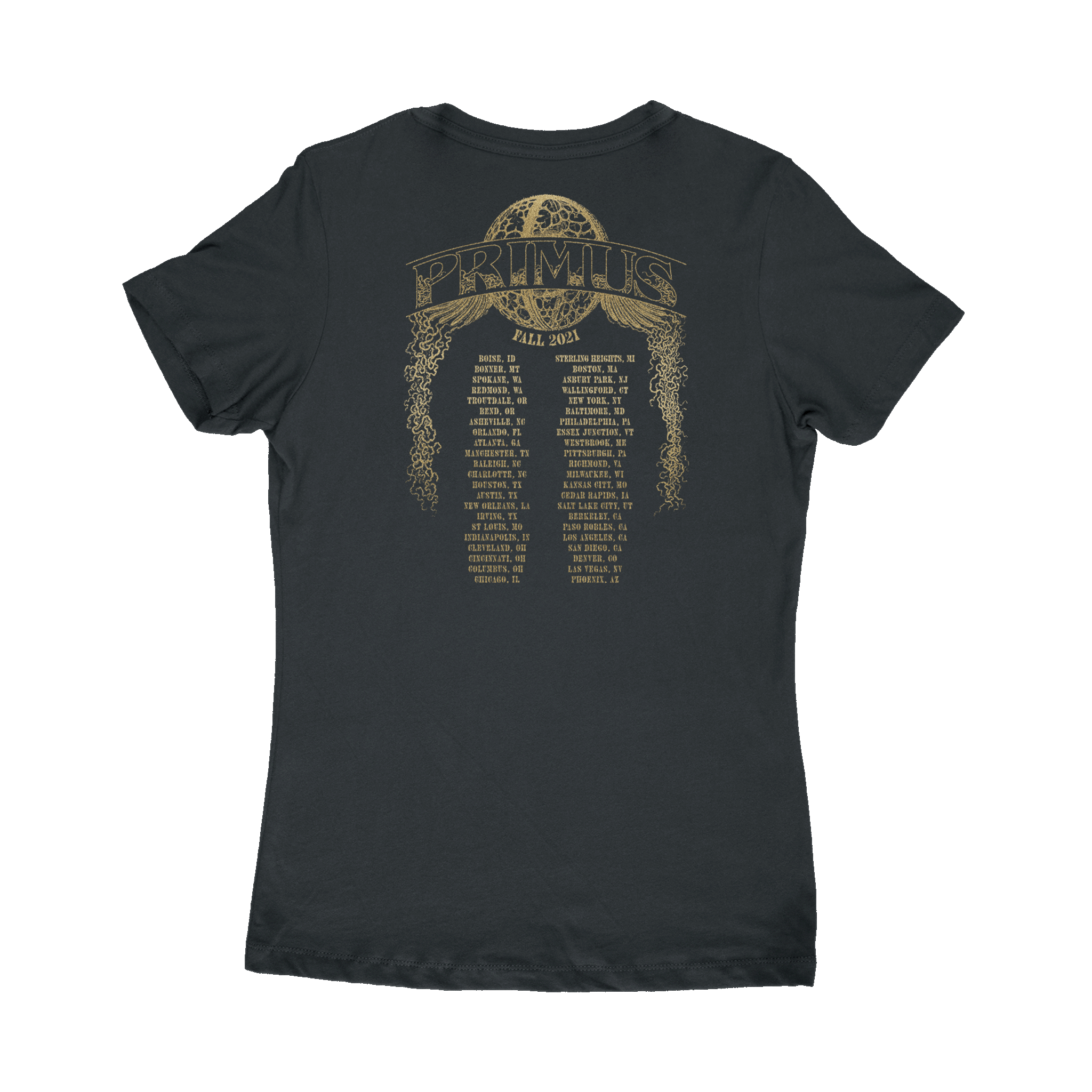 Primus - Ladies Tribute to Kings Crown Tour T-Shirt