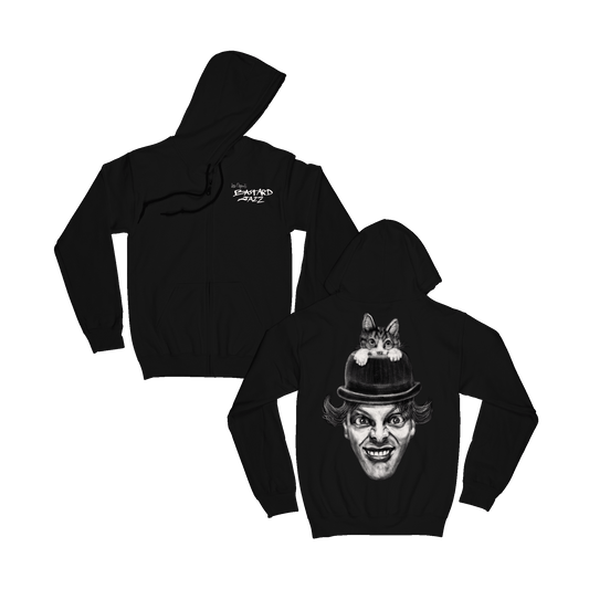 Bastard Jazz - Cat Zip-Up Hoodie
