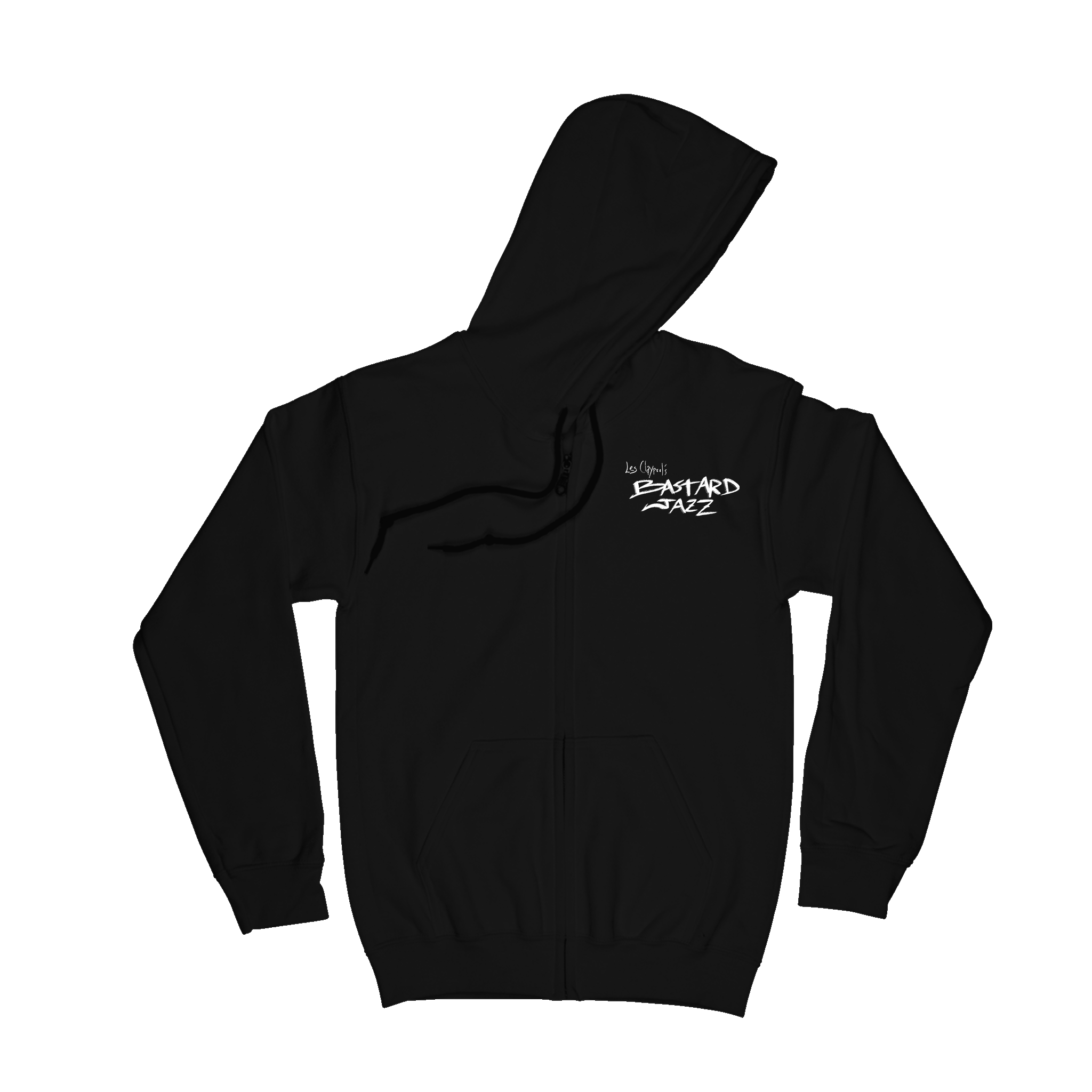 Bastard Jazz - Cat Zip-Up Hoodie