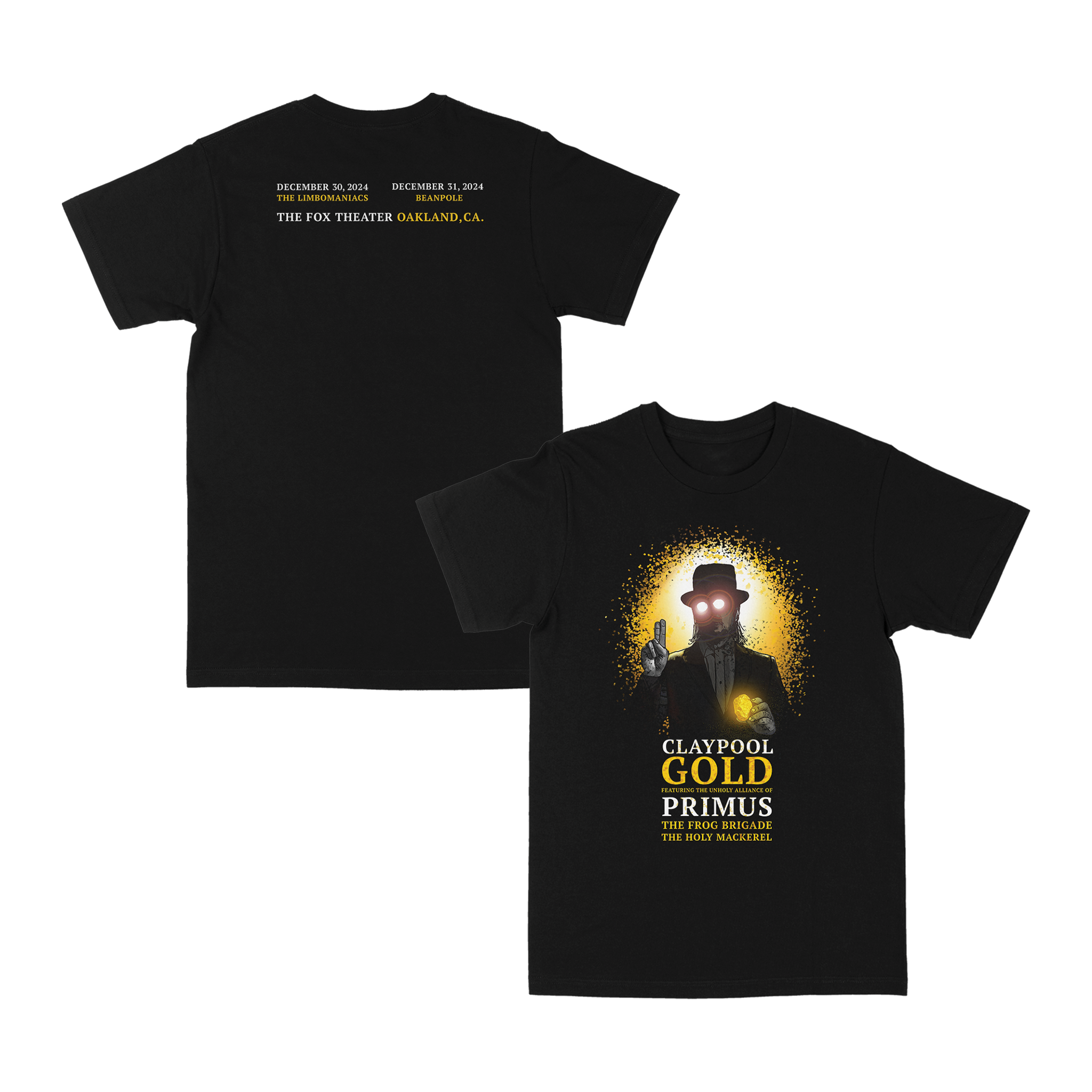 Les Claypool – Claypool Gold Event Tee