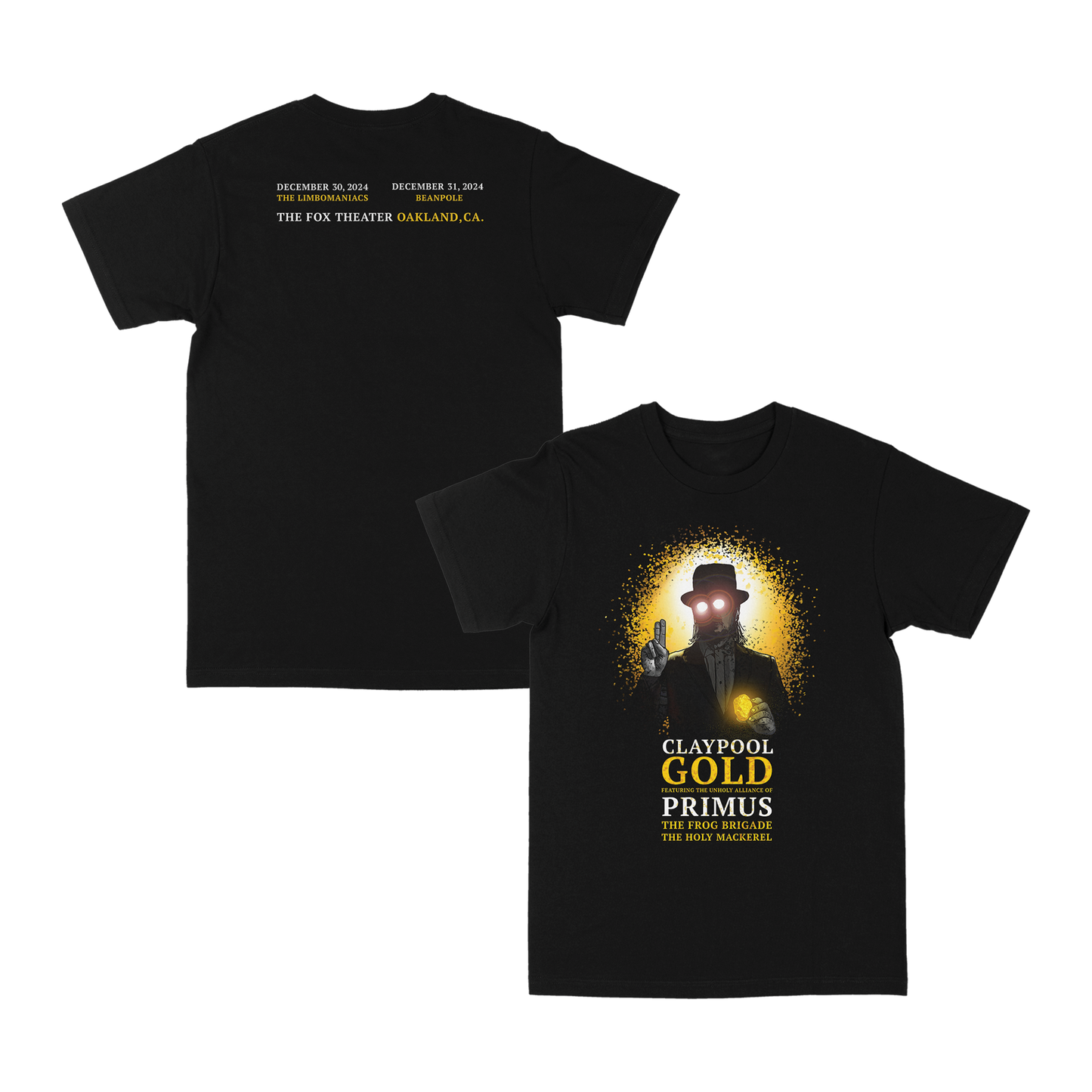 Les Claypool – Claypool Gold Event Tee