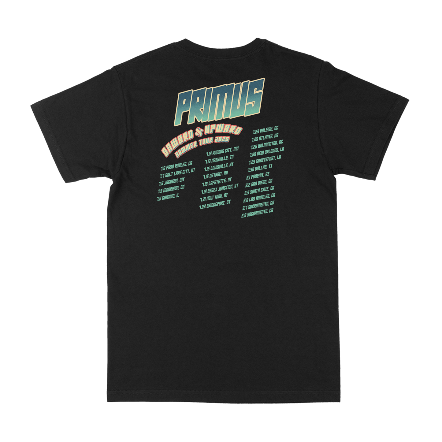 Onward Tour T-Shirt - Summer 2025