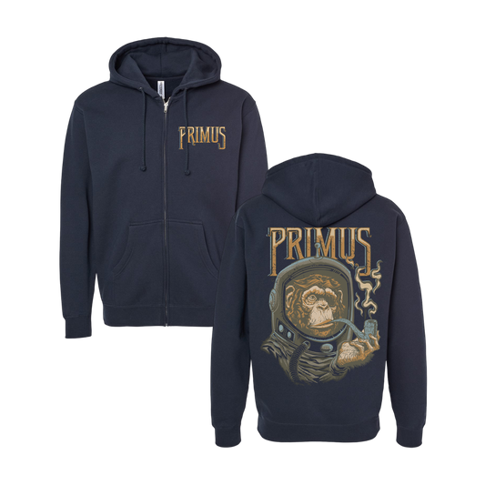 Primus - Space Monkey Zip-Up Hoodie