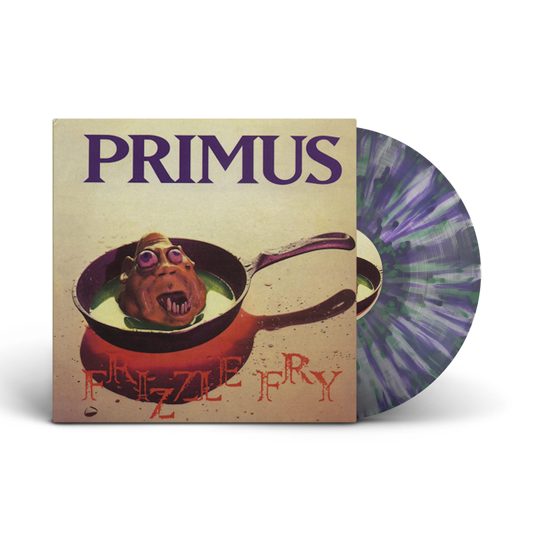 Primus - Frizzle Fry LP (Exclusive Clear Vinyl w/ Purple + Green Splatter)