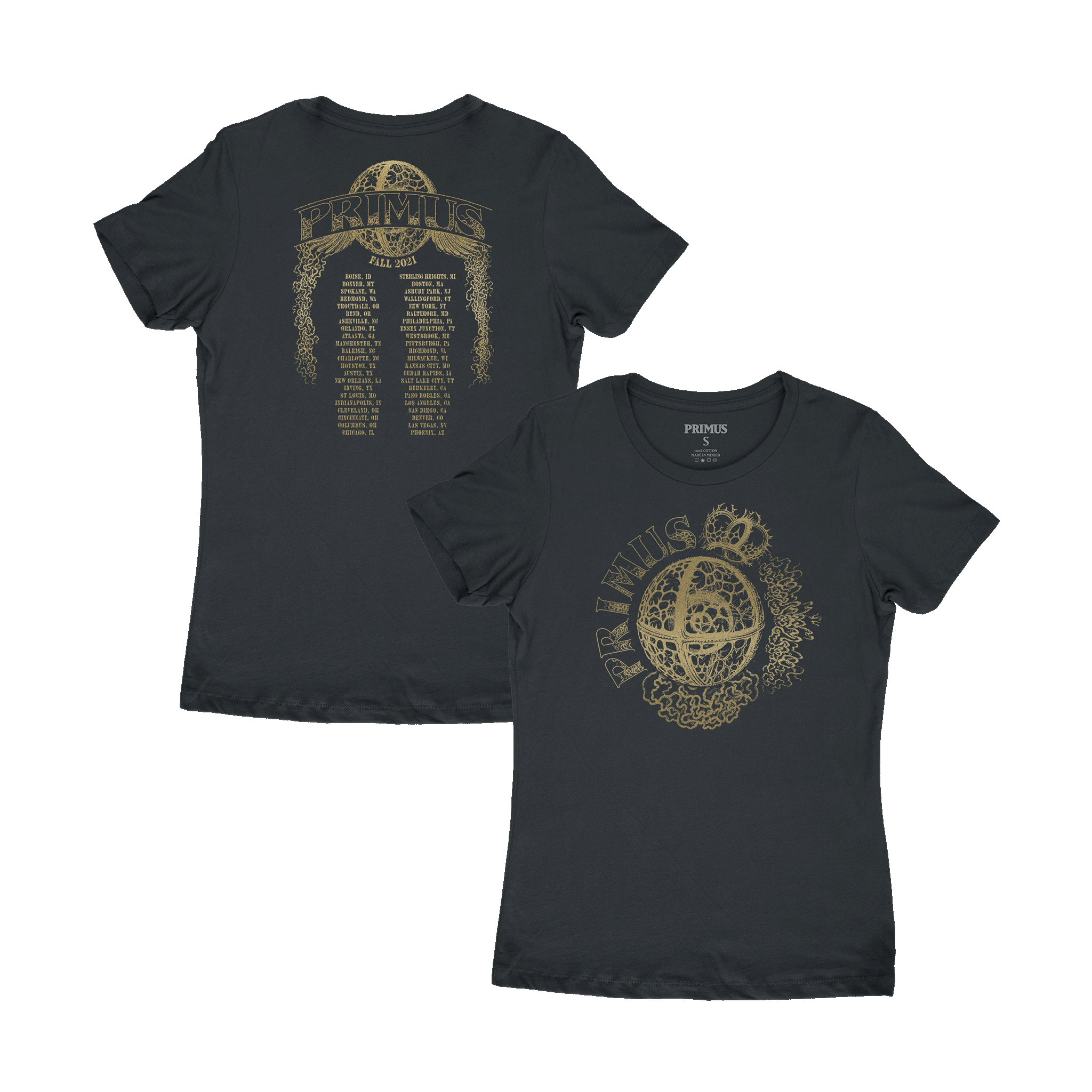 Primus - Ladies Tribute to Kings Crown Tour T-Shirt