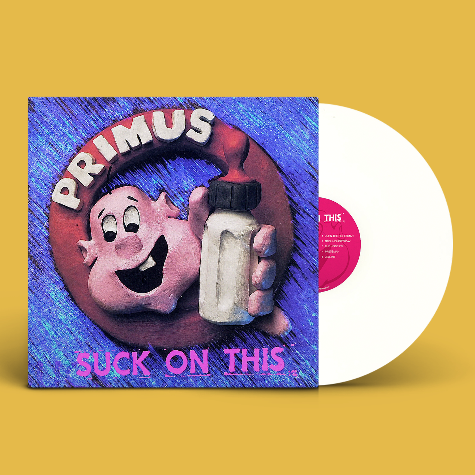 Primus - Suck on This White Vinyl