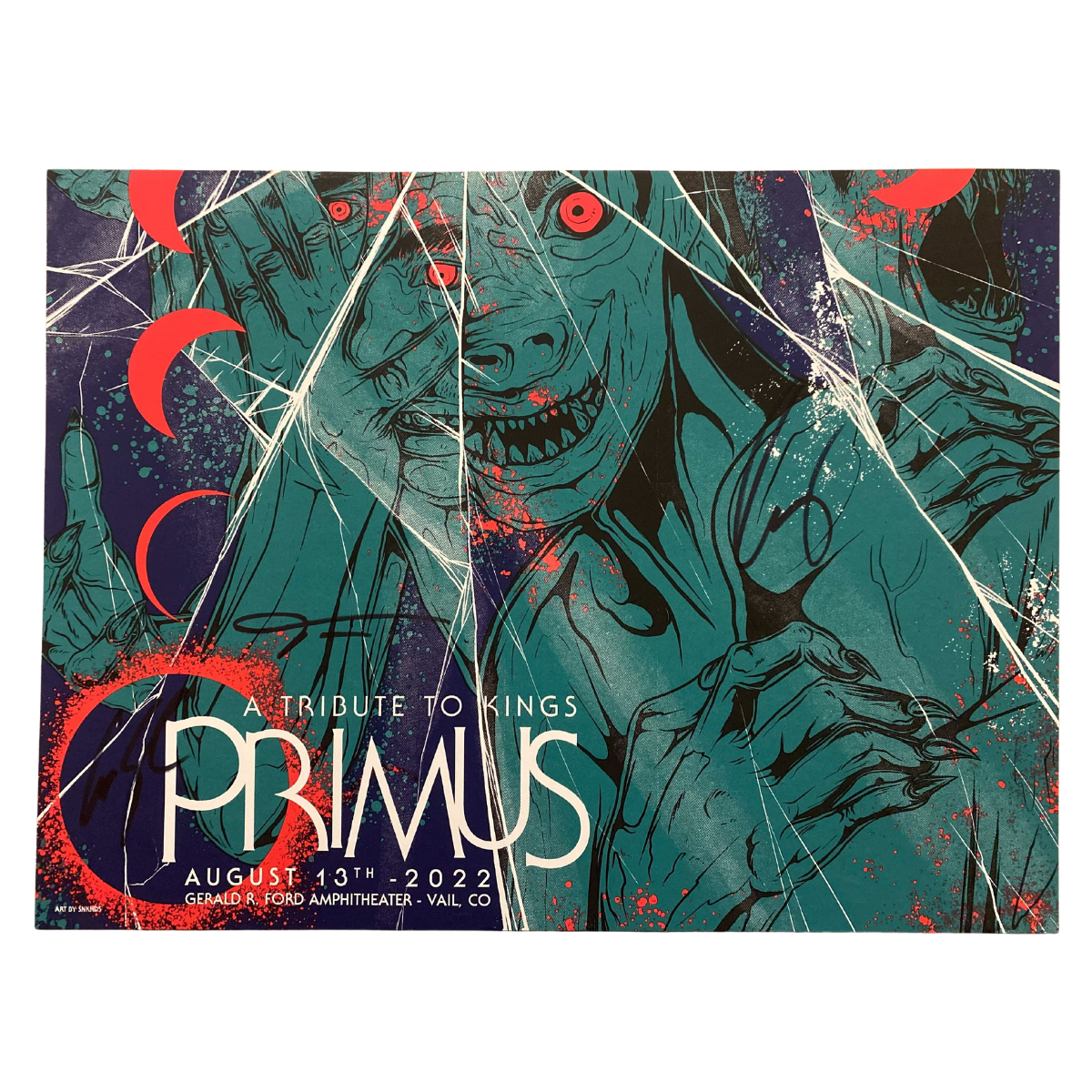 Primus – August 13, 2021 – Vail, CO Poster
